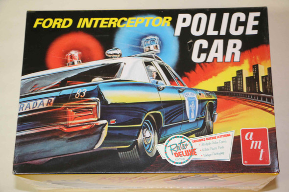 AMT788 - AMT 1/25 1970 Ford Interceptor Police Car - WWWEB10107522