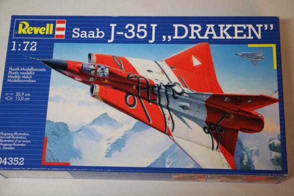 RAG04352 - Revell 1/72 Saab J-35J Draken - WWWEB10107547