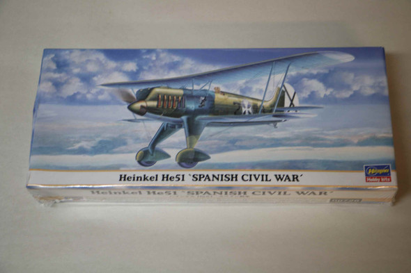 HAS00726 - Hasegawa 1/72 Heinkel He51 Spanish Civil War - WWWEB10107615