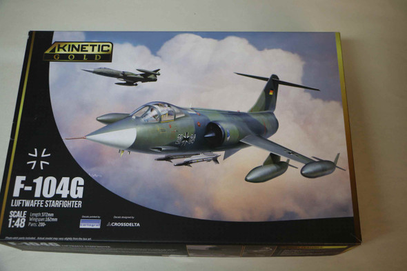 KINK48083 - Kinetic Gold 1/48 F-104G Luftwaffe Starfighter - WWWEB10107820