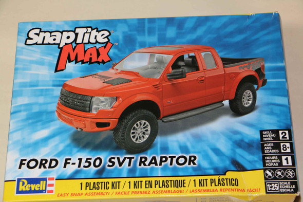 85-1233 - Revell 1/25 Ford F150 SVT Raptor SNAPTITE - WWWEB10107851