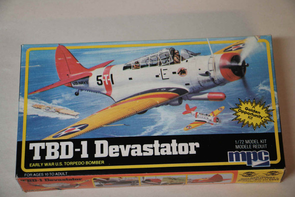 MPC1-4111 - MPC 1/72 TBD-1 Devastator Early War U.S. Torpedo Bomber - WWWEB10107930