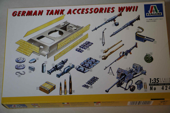 ITA424 - Italeri 1/35 German Tank Accessories WWII - WWWEB10107908