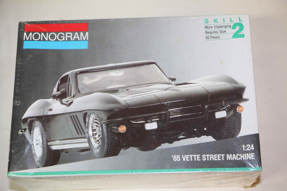 MON2724 - Monogram 1/24 65 Vette Black Rat - WWWEB10108000