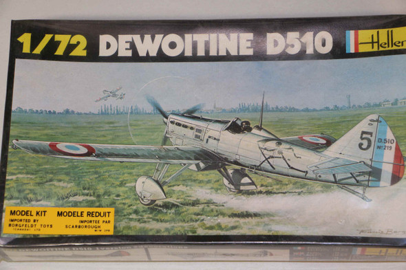 HEL219 - Heller 1/72 Dewoitine D510 - WWWEB10108341
