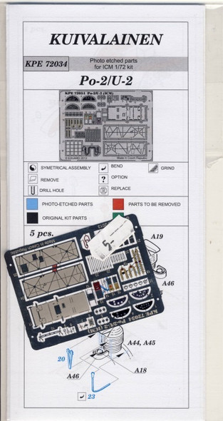 KPE72034 - ICM 1/72 Polikarpov Po-2/U-2