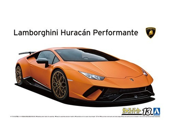 AOS062043 - Aoshima 1/24 2017 Lamborghini Huracan Performante