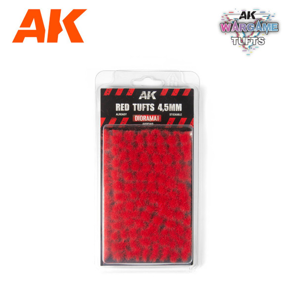 AKI8240 - AK Interactive Red Wargame Tufts 4.5mm