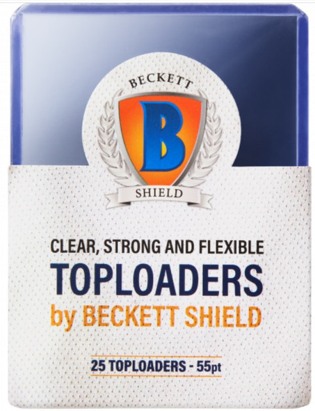 BECAT90152 - Beckett Shield Toploader 55pt (25pcs)