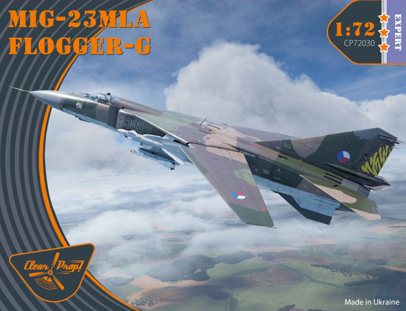 CPM72030 - Clear Prop 1/72 MiG-23MLA Flogger-G