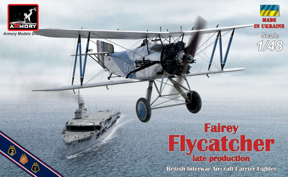 ARY48002B - Armory 1/48 Fairey Flycatcher Late Version + Bonus