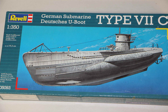 RAG05093 - Revell 1/350 German Submarine Type VIIC - WWWEB10108786