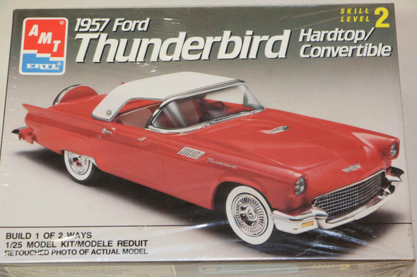 AMT6516 - AMT 1/25 1957 Ford Thunderbird Hardtop / Convertible - WWWEB10108798