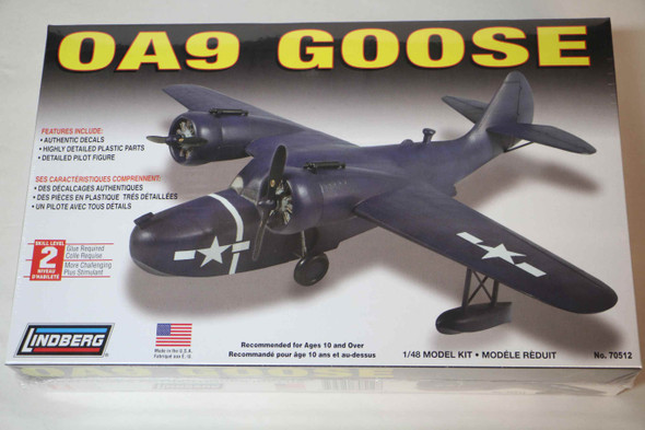 LIN70512 - Lindberg 1/48 OA9 Grumman Goose - WWWEB10109098