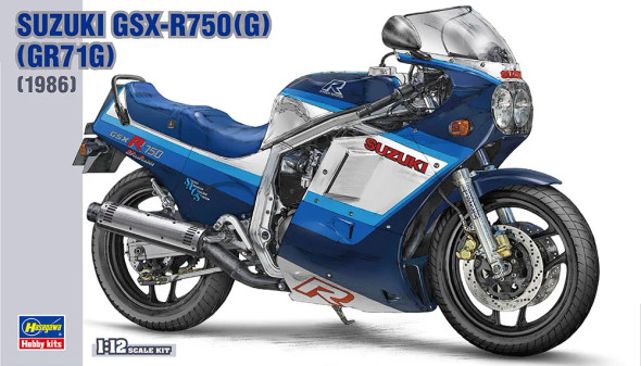 HAS21725 - Hasegawa 1/12 Suzuki GSX-R750(H)(GR71G) 1987 - Wheels