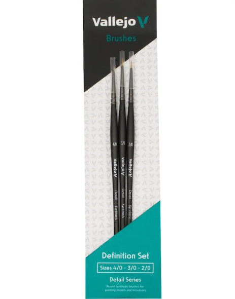 Vallejo Detail Brush Definition Set