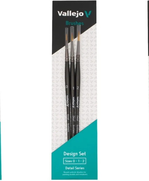 Vallejo Detail Brush Design Set