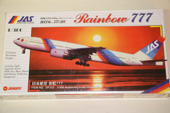 ZHEDF333 - Zhengdefu 1/300 Boeing 777-220 Rainbow 777 - WWWEB10109263