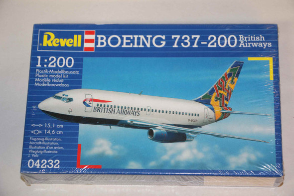 RAG04232 - Revell 1/200 Boeing 737-200 British Airways - WWWEB10109269