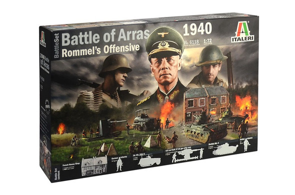 ITA6118 - Italeri 1/72 Battle Set - 1940 Battle of Arras