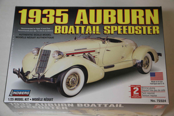 LIN72324 - Lindberg 1/25 1935 Auburn Boattail Speedster - WWWEB10109406