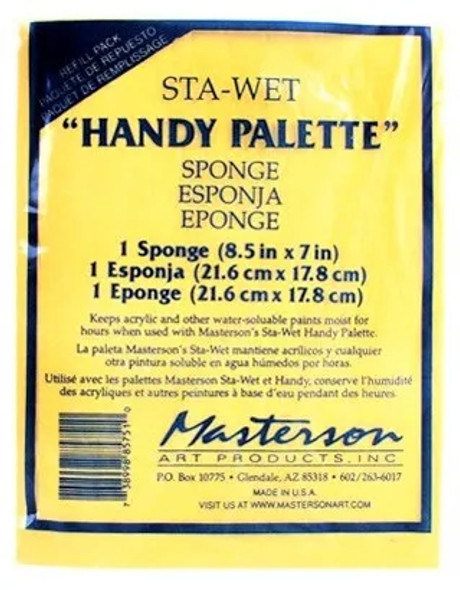MST85751 - Masterson Sta-Wet Handy Palette Sponge