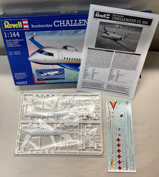 RAG04207 - Revell 1/144 Bombardier Challenger CL 604 - WWWEB10109419