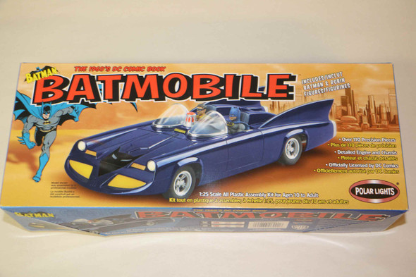 POL06901 - Polar Lights 1/25 60's Batmobile Plastic Kit - WWWEB10109528