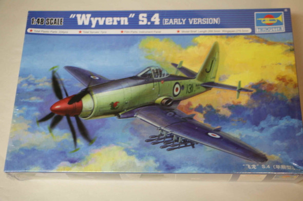TRP02843 - Trumpeter 1/48 Wyvern S.4 Early Versoin - WWWEB10109244
