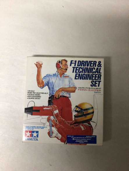TAM20027 - Tamiya 1/20 F1 Driver and Technical Engineer Set - WWWEB10109711