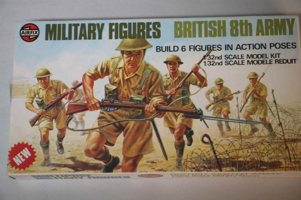 AIR03501-7 - Airfix 1/32 British 8th Army Military Figures - WWWEB10109693