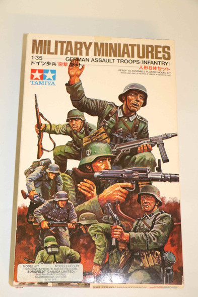 TAM3530 - Tamiya 1/35 Military Miniatures German Assault Troops - WWWEB10109699