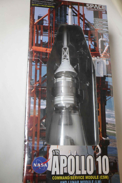 DRA50380 - Dragon 1/72 Apollo 10 CSM & LM PRE-BUILT - WWWEB10107831