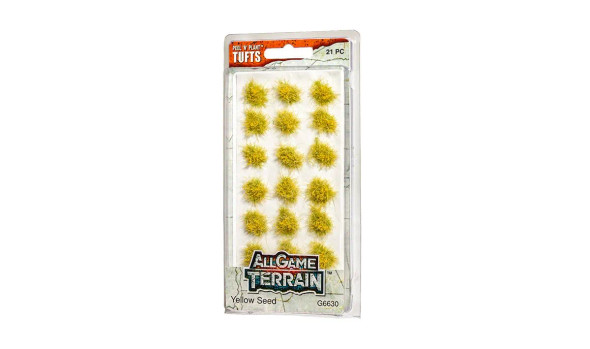 AGT6630 - All Game Terrain Yellow Seed Tufts