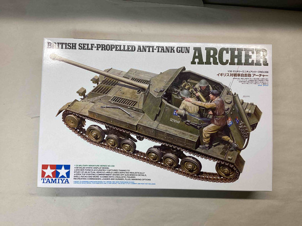 TAM35356 - Tamiya 1/35 British Self-Propelled Anti-Tank Gun  Archer - WWWEB10109843