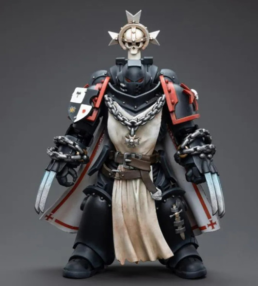 JOTJT3822 - Joy Toy Warhammer 40K: 1/18 Black Templars Primaris Sword Brethren Alberic