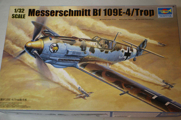 TRP02290 - Trumpeter 1/32 Messerschmitt Bf 109E-4/Trop - WWWEB10109990