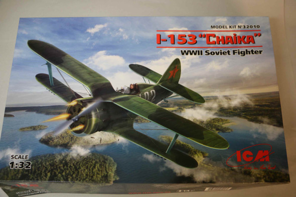 ICM32010 - ICM 1/32 I-153 'Chaika' WWII Soviet Fighter - WWWEB10109946
