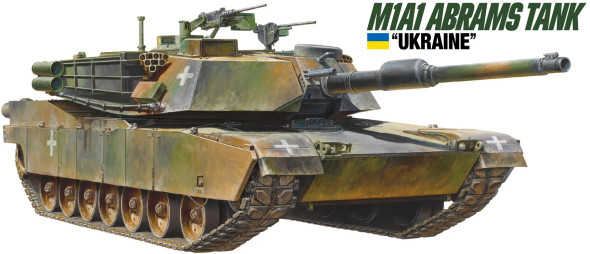 TAM25216 - Tamiya 1/35 M1A1 Abrams Tank - Ukraine