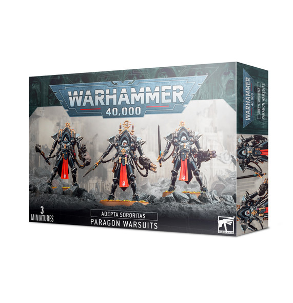 GAM52-34 - Games Workshop Warhammer 40K Adepta Sororitas Paragon Warsuits