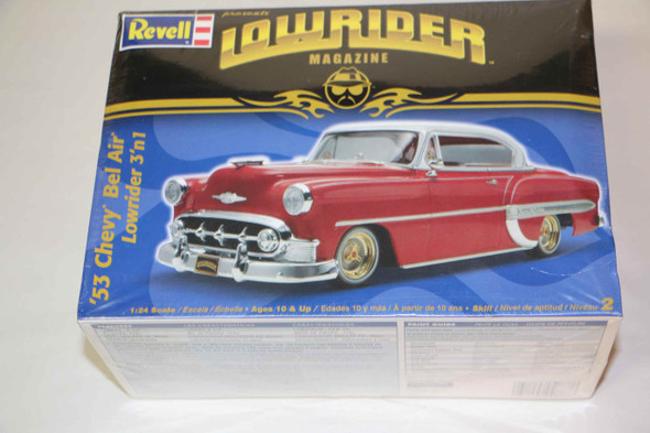 RMX85-2887 - Revell 1/24 1953 Chevy Bel Air Lowrider 3'n 1 - WWWEB10110152