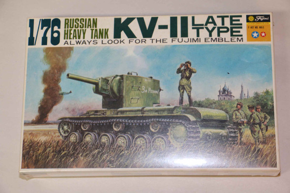 FUJWA3 - Fujimi 1/76 KV-II Russian Heavy Tank Late Type - WWWEB10110167