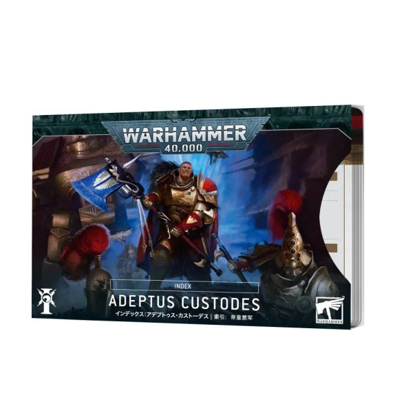 Games Workshop Warhammer 40K Adeptus Custodes: Index Cards