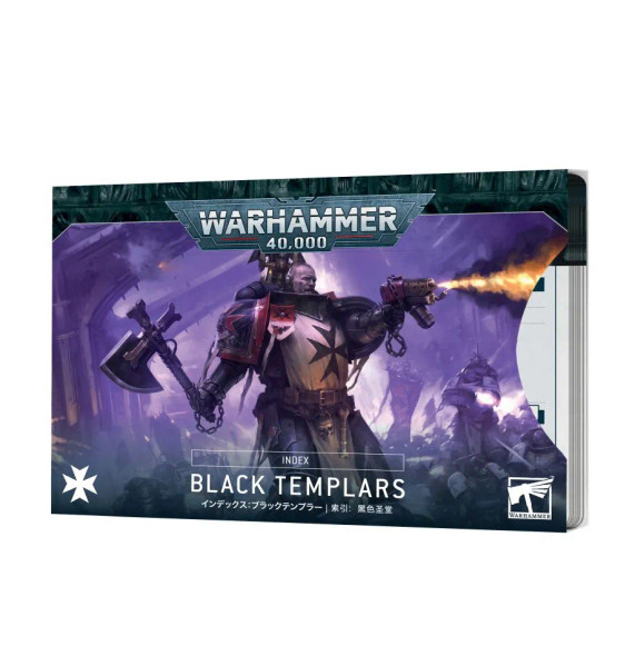 Games Workshop Warhammer 40K Black Templars: Index Cards