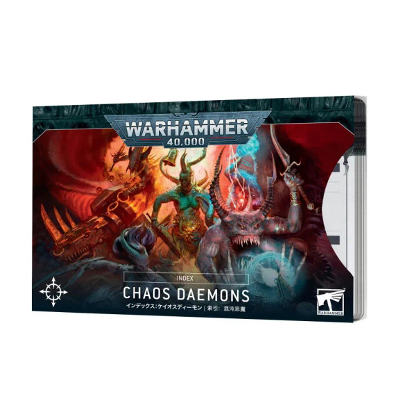 Games Workshop Warhammer 40K Chaos Demons: Index Cards