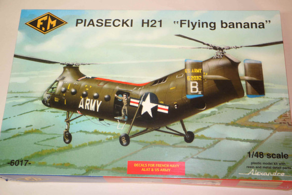 FON6017 - Fonderie Miniature 1/48 Piasecki H21 "Flying Banana" - WWWEB10110232