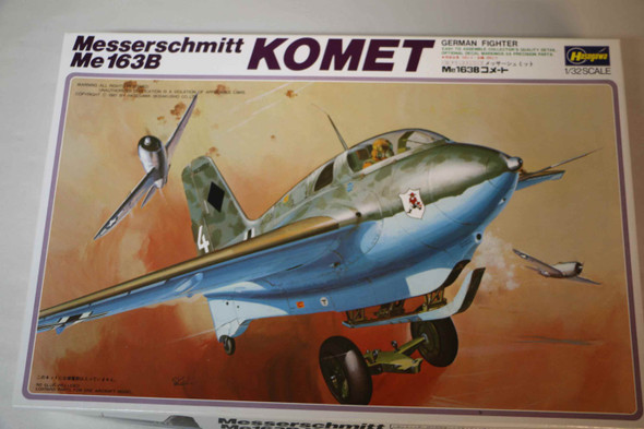 HAS08504 - Hasegawa 1/32 Messerschmitt Me163B Komet - WWWEB10110269