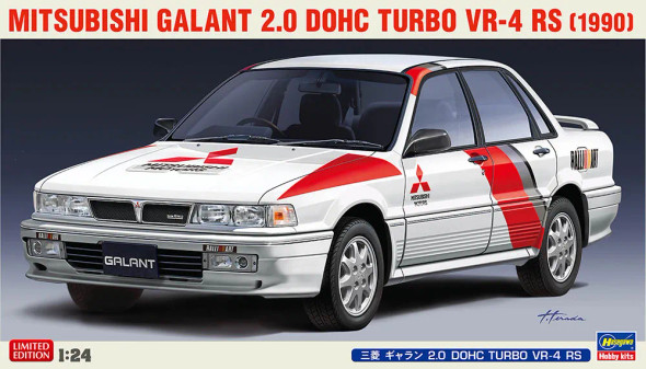 Hasegawa 1/24 MITSUBISHI GALANT 2.0 DOHC TURBO VR-4 RS