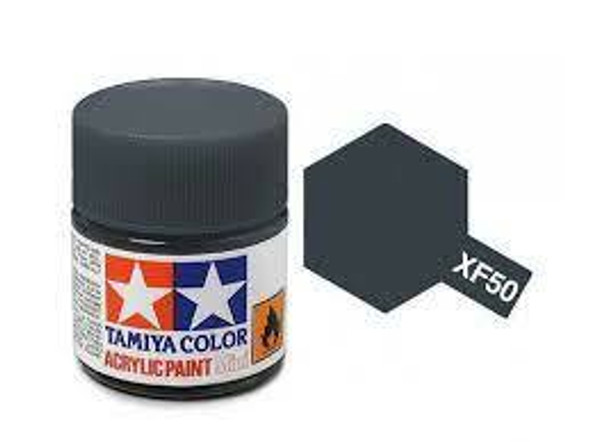 TAMXF50 - Tamiya - Flat Field Blue Acrylic - 10mL Bottle