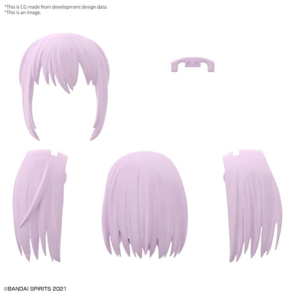 Bandai 30MS OPTION HAIR STYLE PARTS Vol.4 ALL 4 TYPES